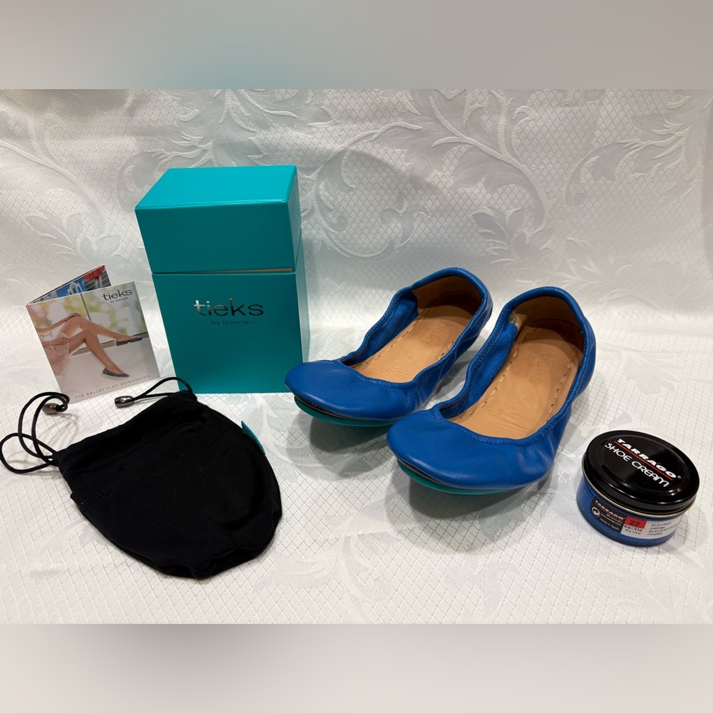 Tieks Cobalt Blue Ballet Flats